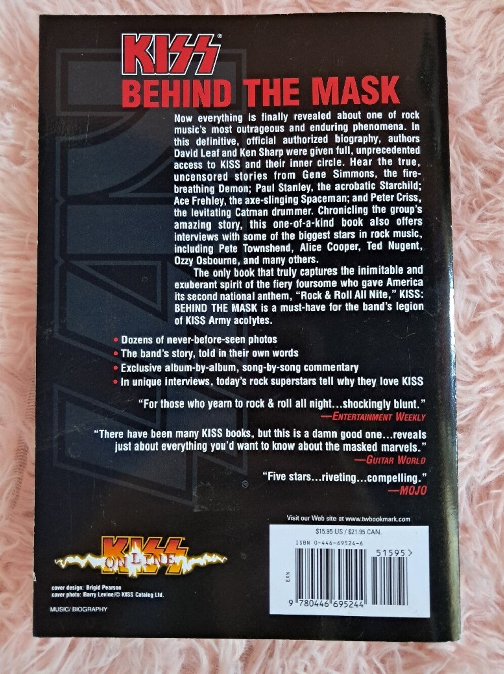 Kiss Behind the Mask, The Official Authorized Biography Book - Brand New! - Picture 2 of 6